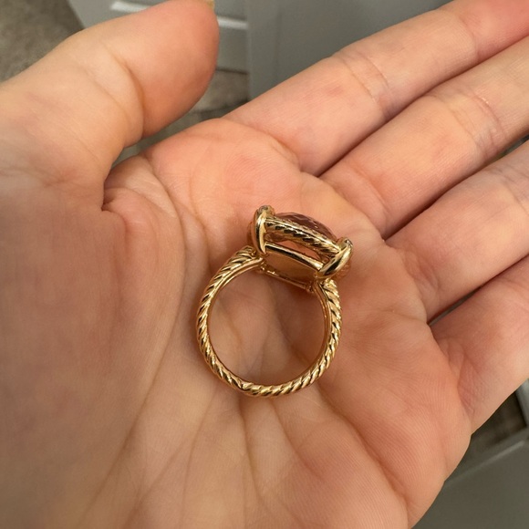 David Yurman Chatelaine® Pavé Bezel Ring - Picture 4 of 6